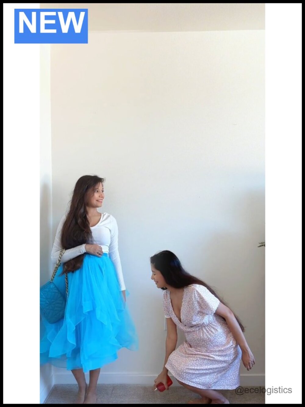 Women's Fluffy Tulle Skirt, Layered Tutu Midi Skirt with Elastic High Waist for - Picture 6 of 6